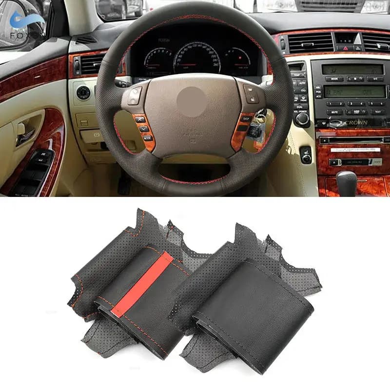 Car cover Interior accessories for Toyota Crown 2005 2006 2007 2008 2009 Microfiber perforated leather cover