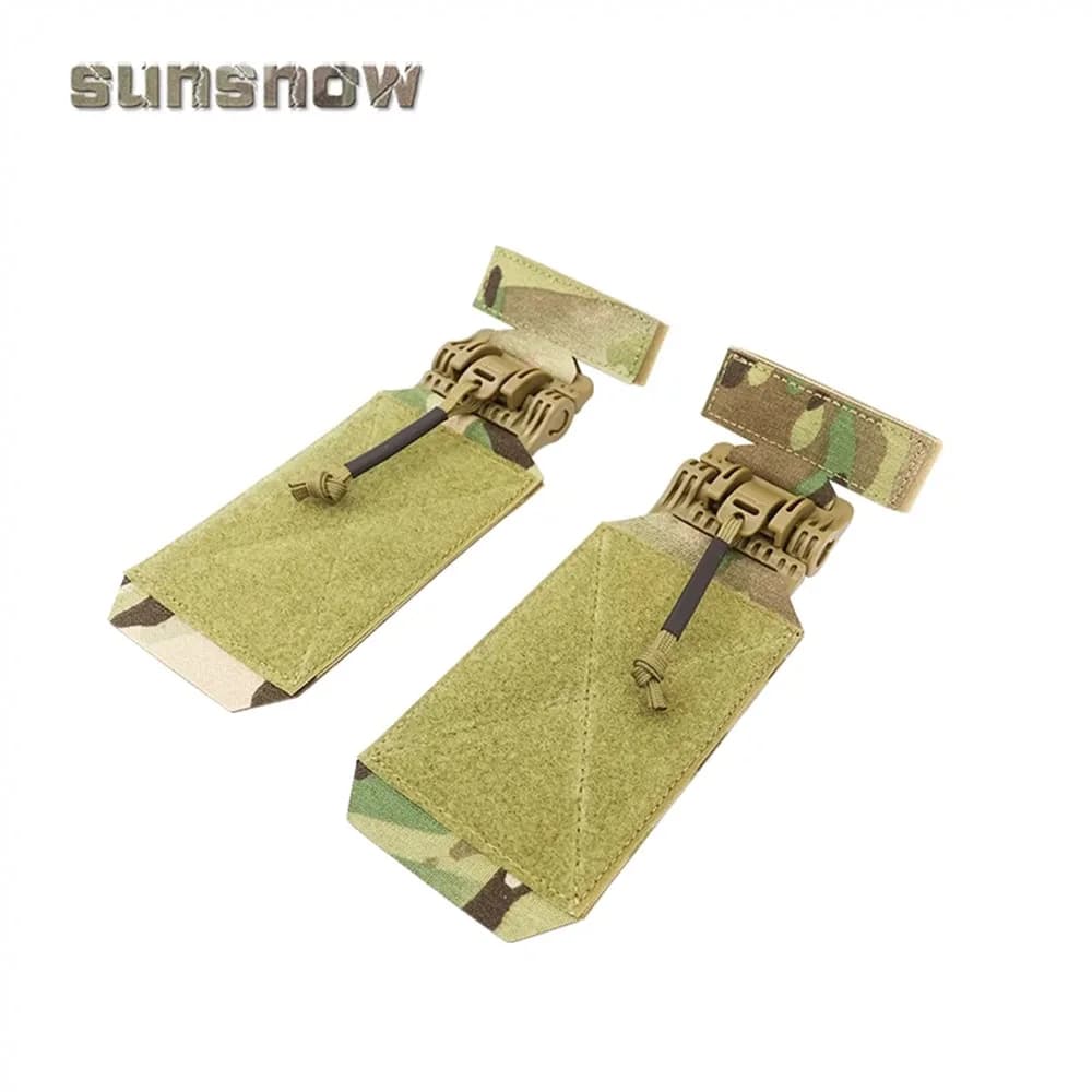 Kit di conversione fascia da smoking Molle con fibbia a sgancio rapido Molle AVS per gilet tattico Wargame