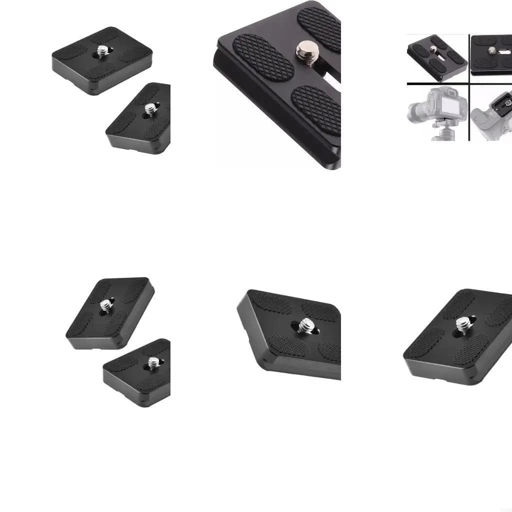193A AntiSlip Enhanced Quick Release Camera Plate Universal Fit for Arca Standard Tripods for Outdoor Travel Photography,