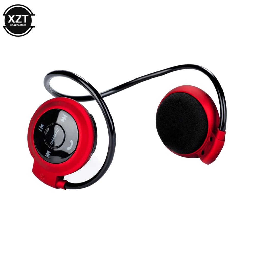 Sport Cuffie Bluetooth senza fili Auricolari stereo Lettore musicale Mp3 Auricolare Slot per scheda Micro SD Radio FM Microfono vivavoce