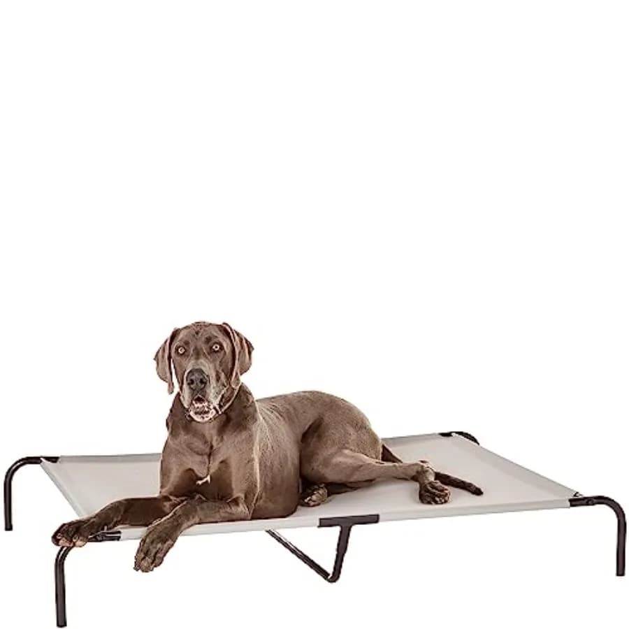 Cuccia rinfrescante rialzata e traspirante per cani X- 60,1 x 37,1 x 8,9 pollici 1 pezzo