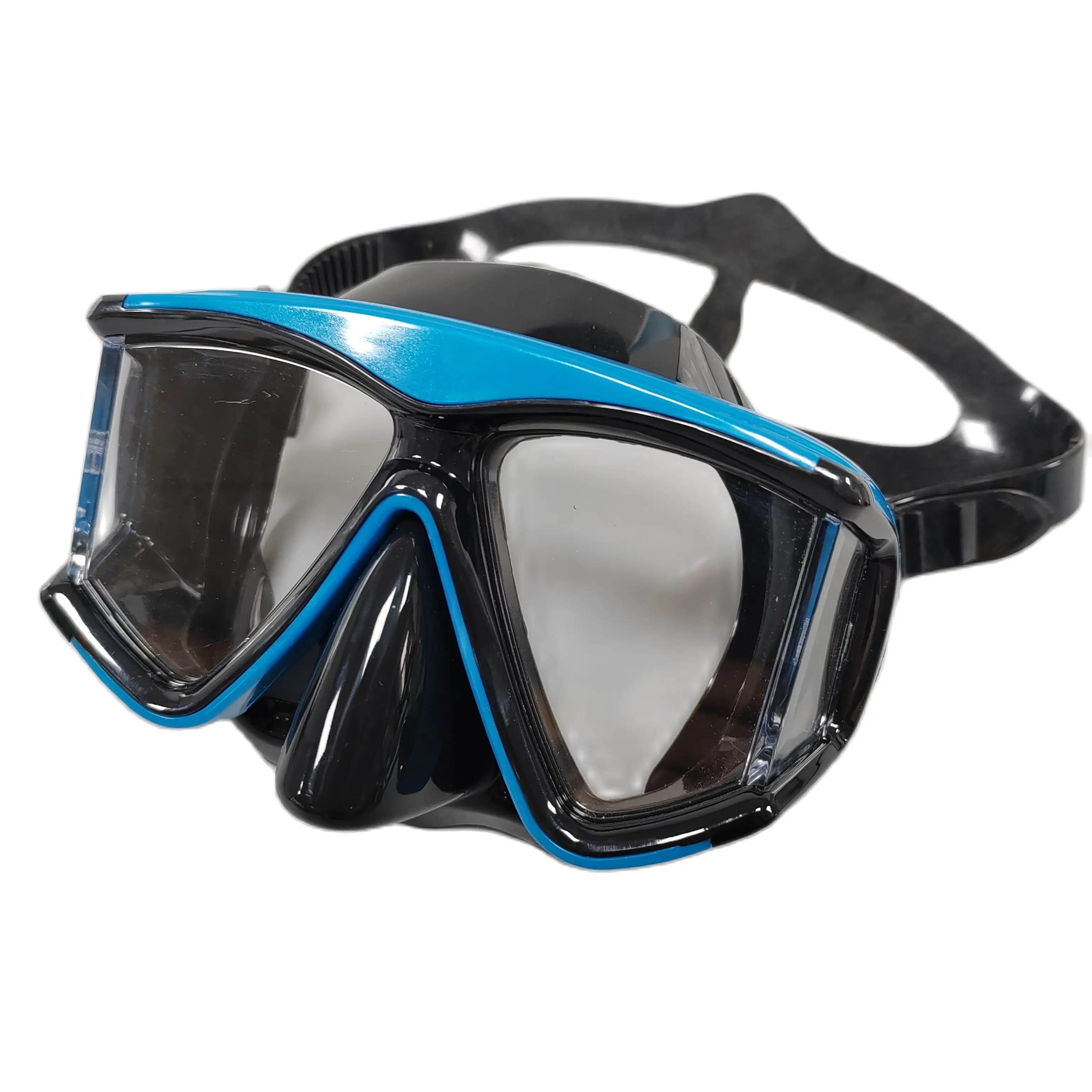Maschera subacquea professionale SnorKeling gonna in silicone per adulti attrezzatura per piscina
