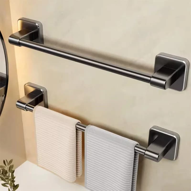 Bathroom towel rack Non-Standard Slippers Wall mounted towel shelf Kitchen Shower towel Bar Rail