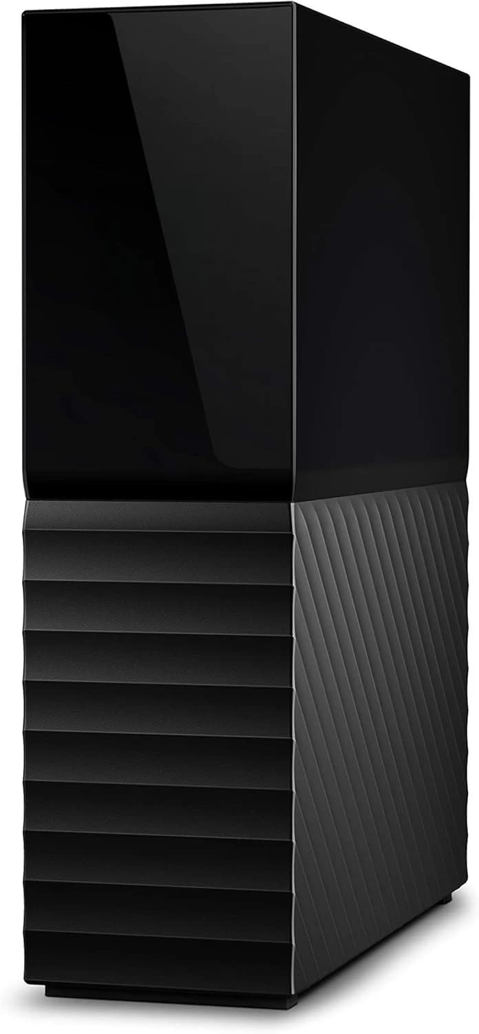 Hard Disk Esterno da 14TB per Desktop USB 3.0 con Protezione Password e Software di Backup