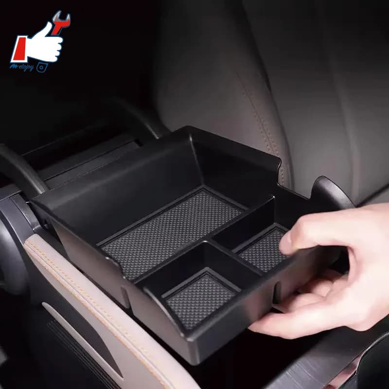 METOJOY For BYD Yuan Plus ATTO 3 2022-2025 Auto Bracciolo Box Custom Fit Storage Case For Under The Dashboard