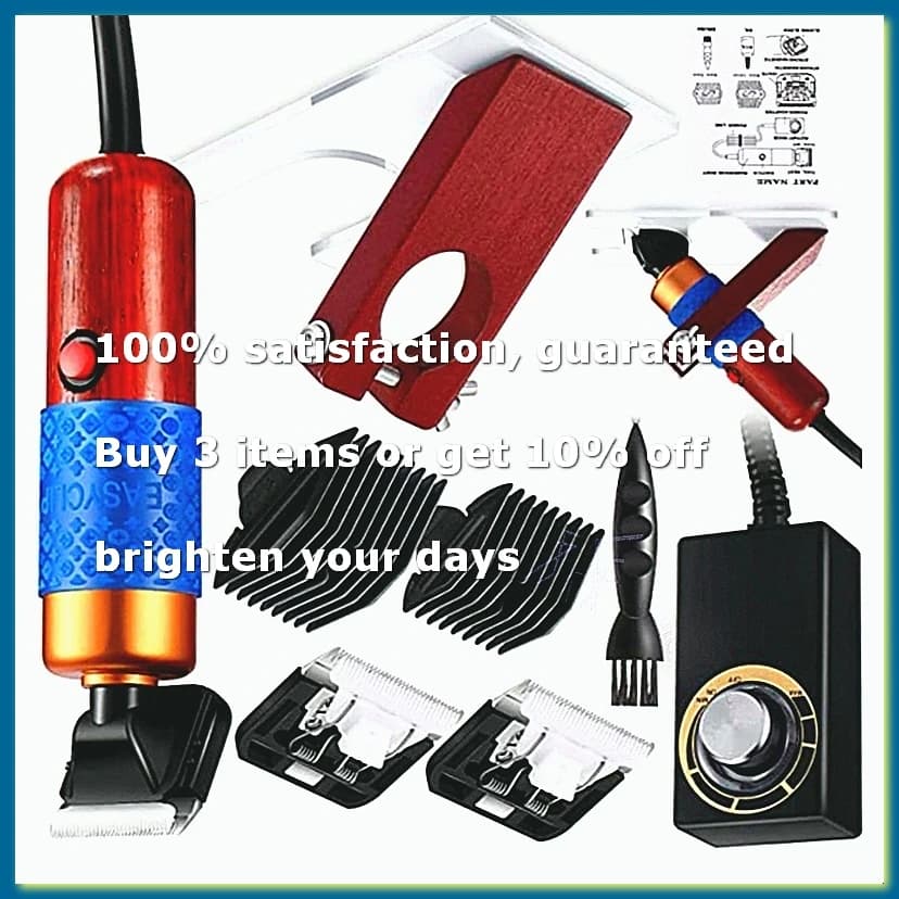 200W Tufting Rug Trimmer Machine Set DIY Tufting Scissors Carpet Cutting Scissors for Rugs/Cushion/Carpet EU Plug