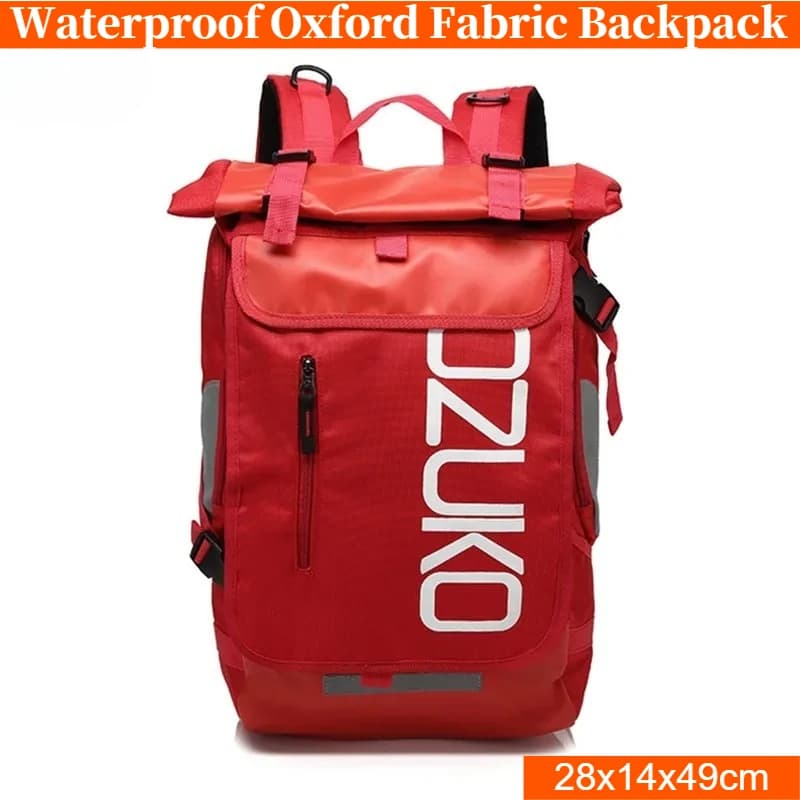Zaino per laptop da 15,6 pollici per uomo, borsa da scuola casual resistente all'acqua per studenti adolescenti, zaino da viaggio alla moda