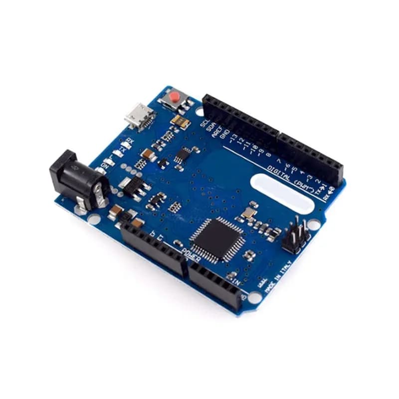Scheda di sviluppo per microcontrollore R3 Atmega32u4 compatibile con Arduino IDE, kit fai da te per l'apprendimento e la prototipazione robotica