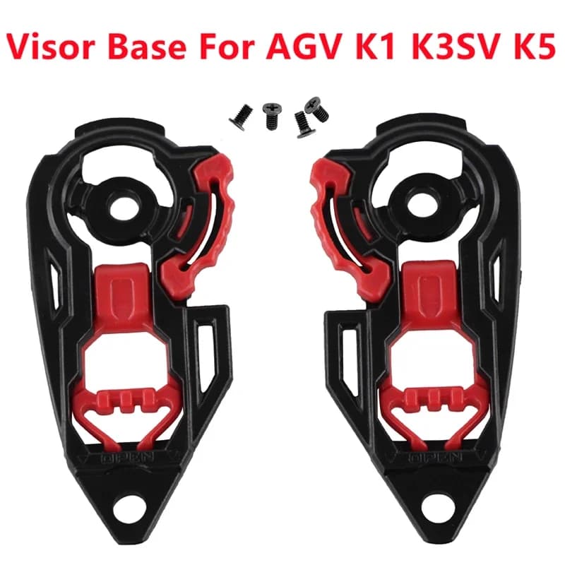 Motorcycle Helmet Parts Accessories Helmet Visor Base Lock for AGV K1 K3SV K5 Casco Moto Mechanism Capacete Shield Lock