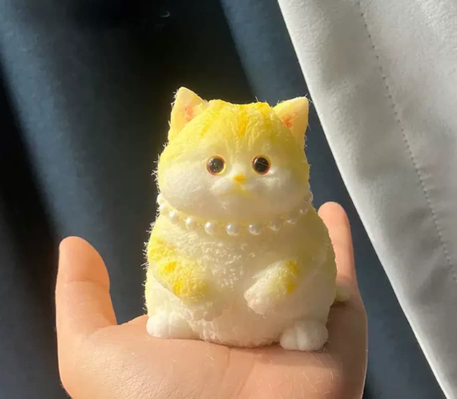 New Product In Stock Obese Cat Small Size Cute And High Appearance Simulation Doll Squeezing And Relaxing Tool Essential