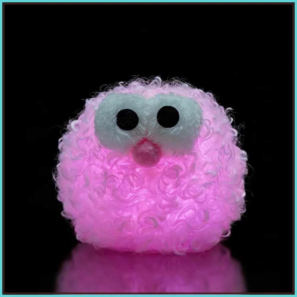 Lampada da Tavolo LED Peluche, Luce Notturna Carina, Dimmerabile, Ricaricabile, Decorazione Divertente per Comodino, Regalo per Halloween, Natale, Compleanno