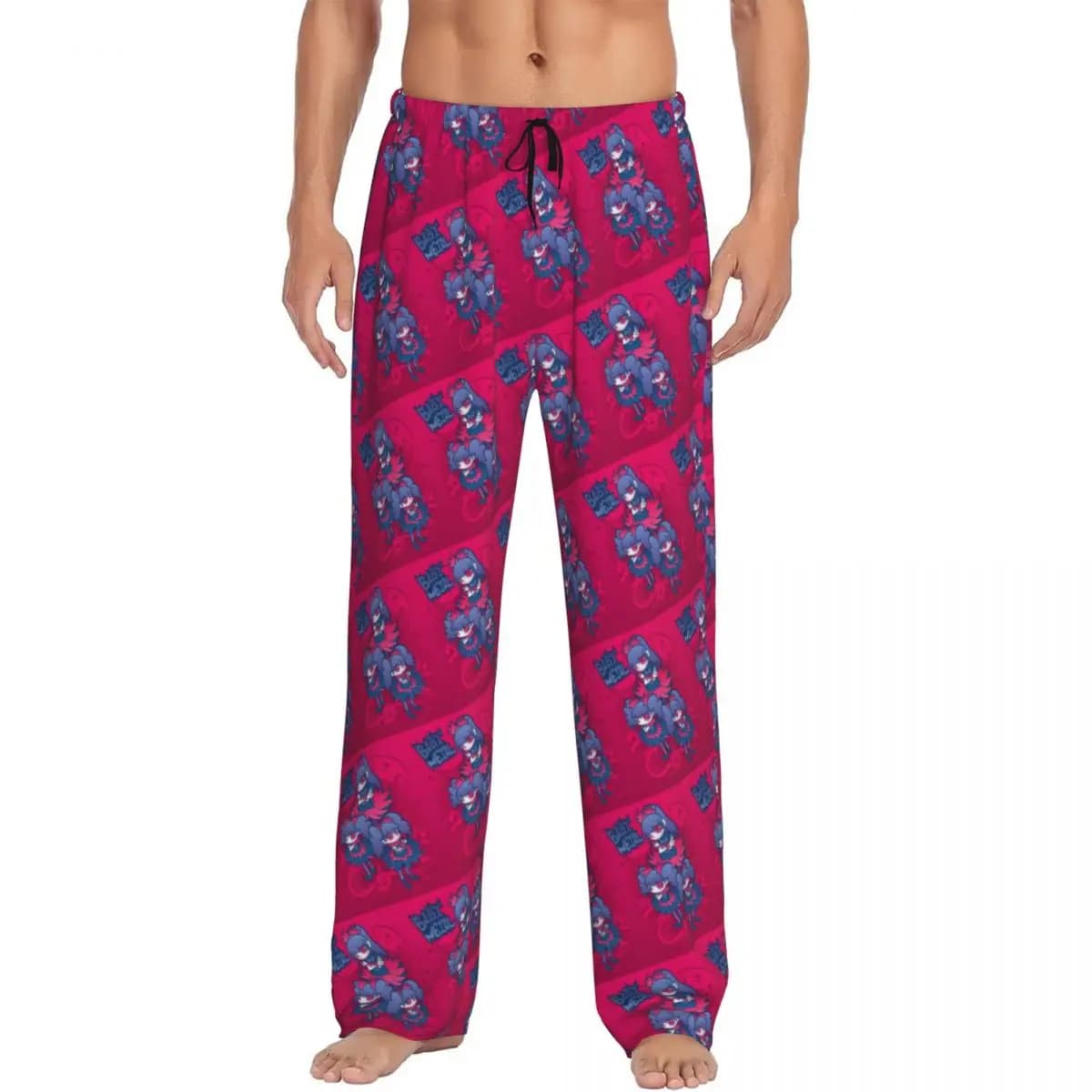 Pantaloni da pigiama da uomo con stampa personalizzata Babymetal Japan Band Pantaloni da pigiama da notte Hip-hop Rock con tasche