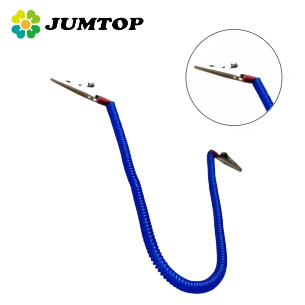 JUMTOP Dental scarf clip - Chain with disposable flexible bib clip for dental and laboratory use