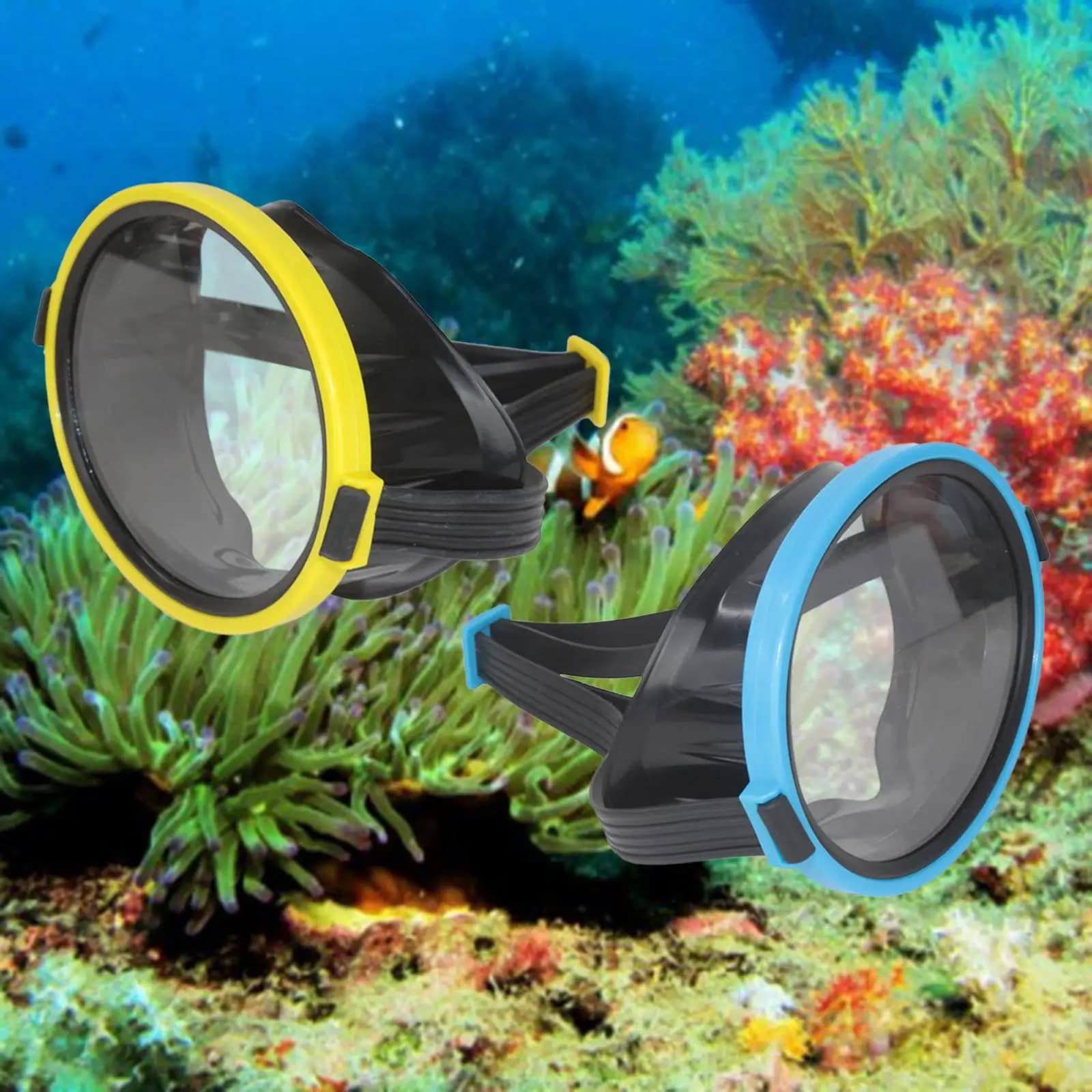 Free Diving Mask Tempered Glass Leakproof Children’s Underwater Swimming Mask for Snorkeling Equipment