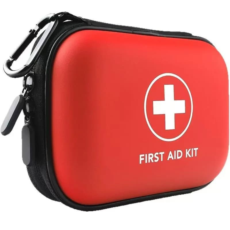 PU Waterproof First Aid Kit Portable Multifunctional Zipper Medical Bag Medicine Storage Organizer for Home Outdoor Travel Campi