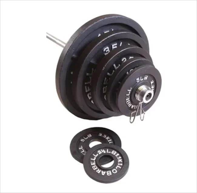 2026 Hot Cast Iron Standard Dumbbell Weight Plates 45 Pounds Weight Lifting Piece