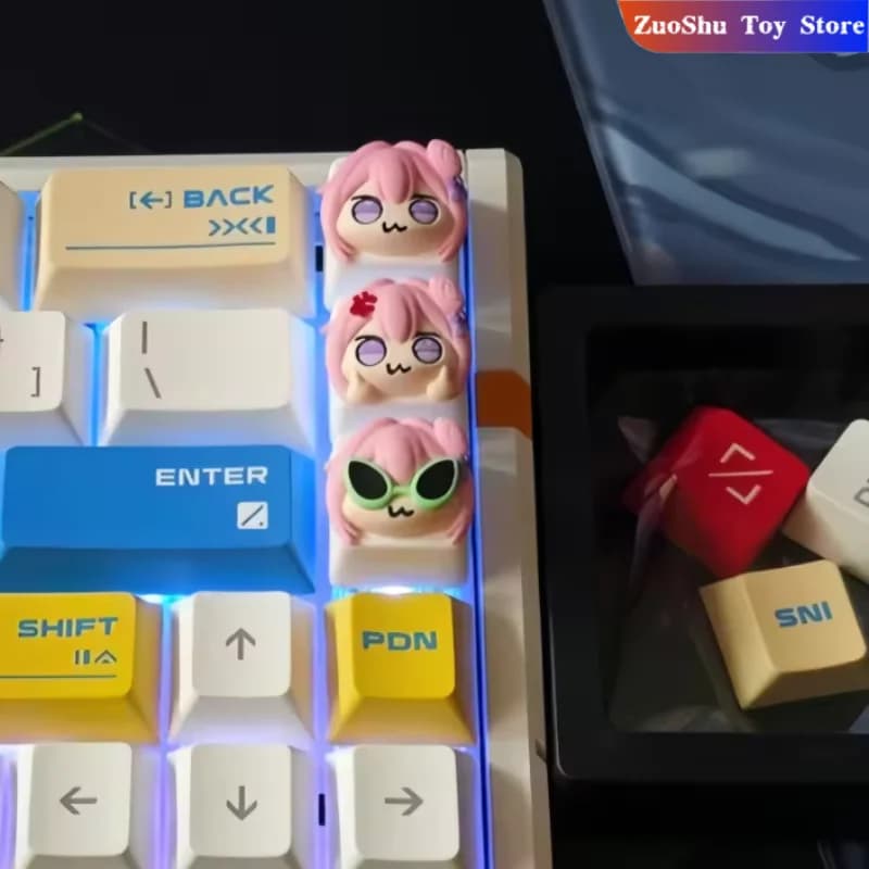 New Available Nikke Doro Cute Copritasti Custom Resin Copritasti Mechanical Keyboard Victory goddess Single copy ESC