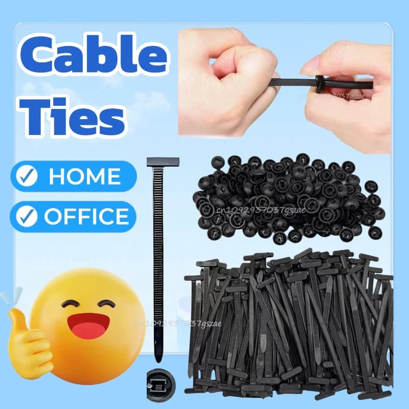 Fascette fermacavi universali in nylon autobloccanti Fascette fermacavi in plastica premium Cinghia fissa per cavi resistenti per fermacavi per parafango
