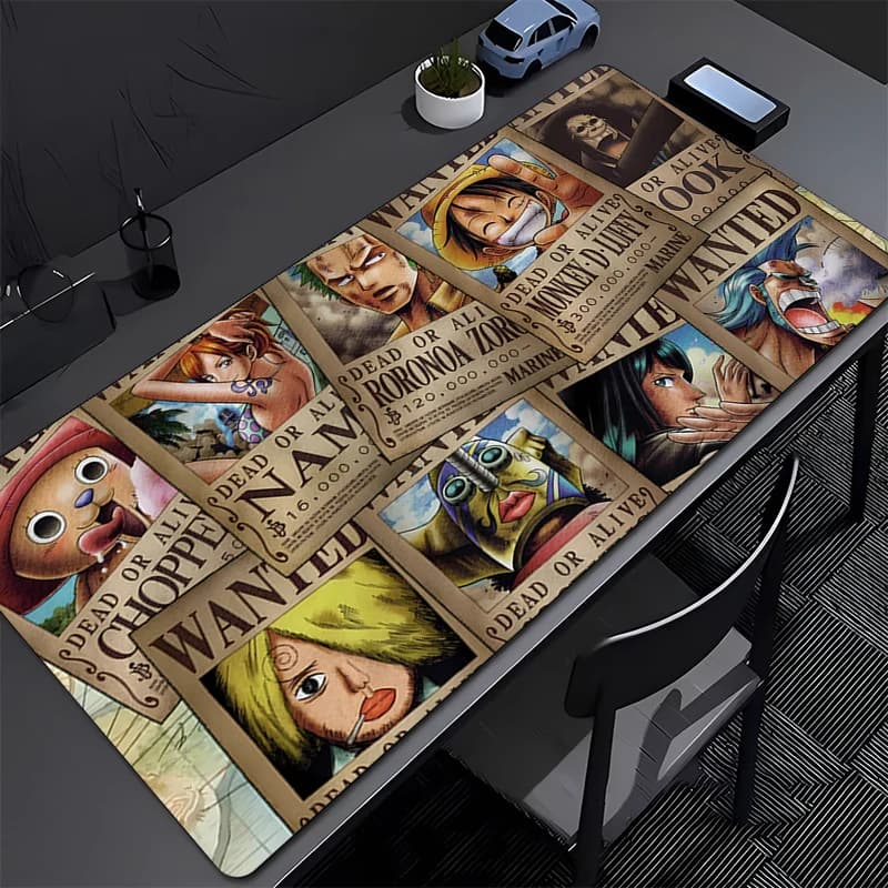 Mouse Pad XXL Gamer Keyboard Pad one piece anime desk mat 90x40cm Gaming Mouse Mat Carpet Rubber Tapis Souris Notbook Mousepad
