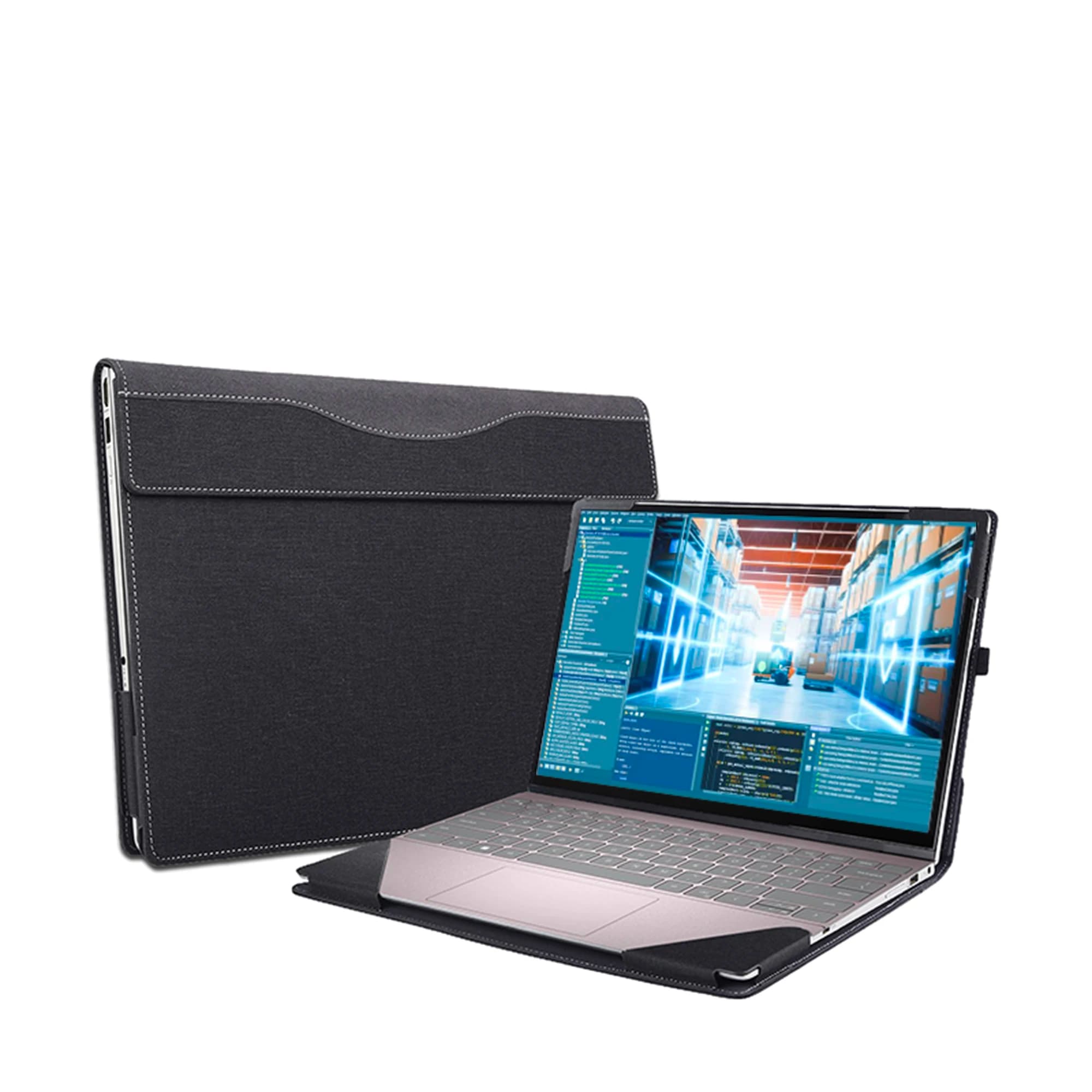 Case cover For Lenovo Thinkpad P1 Gen 7 8 9/ ThinkPad T1g Gen 8 9 16" 2-in-1 Detachable Leather Case Protective Cover