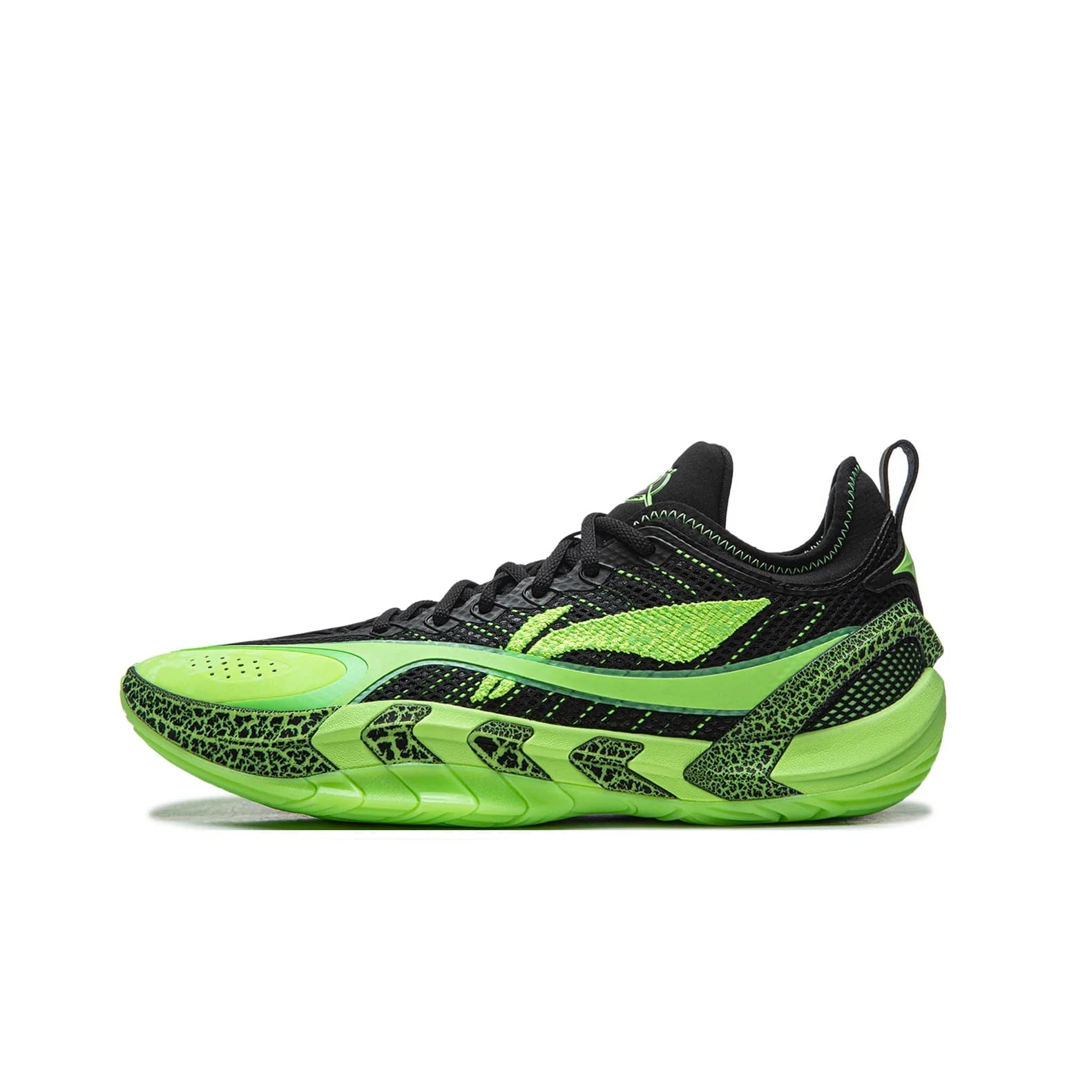 Li Ning Cushioning Abrasion Resistant Support Rebound Grip Low top Outdoor Performance Basketball Shoes Men's ABFW001-8
