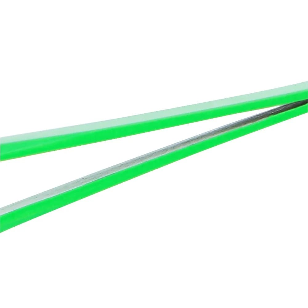 2 pcs Metal Pet Tweezers Flat Tip Green Cat Grooming Clips Smooth Surface Small Portable Size Pet Hair Remover Tweezers