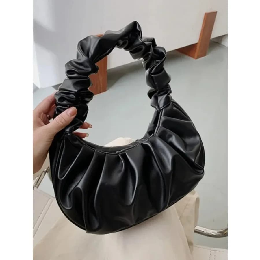 Fashionable Handbags for Women, PU Cloud Bags, Shopping Shoulders, Raviol Shape Bags, Female Bags