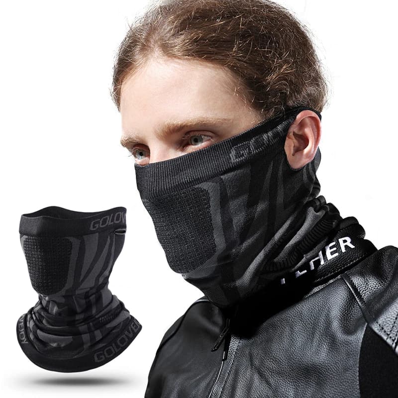 Motorcyclist Mask Mid Face Winter Mask Antique Cycling Snowboard Skiing Hiking Mask Sports Scarf Neck Leg Hot Bicycle Mask