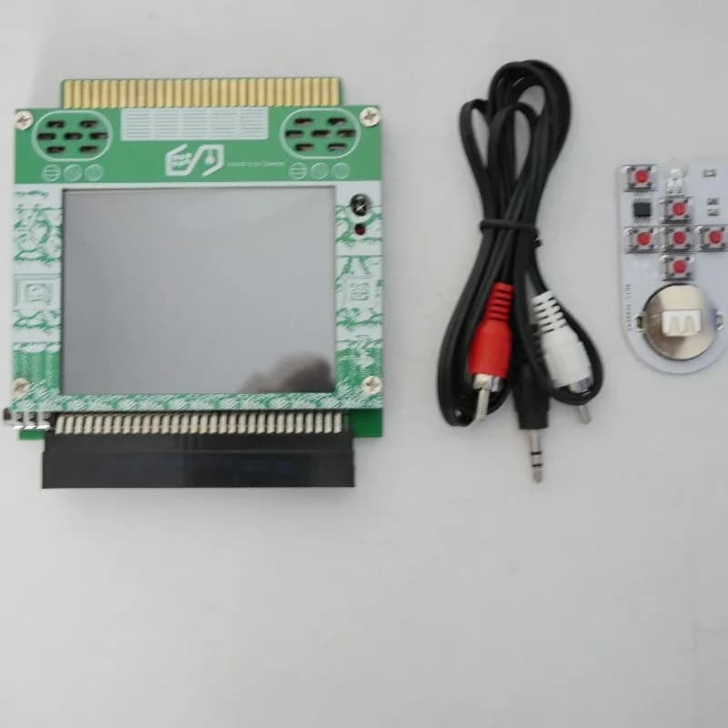 FC Gioco con schermo plug-in per carte da gioco con schermo da 3,5 pollici con telecomando Accessorio per giochi retrò Lavoro per Mini FC