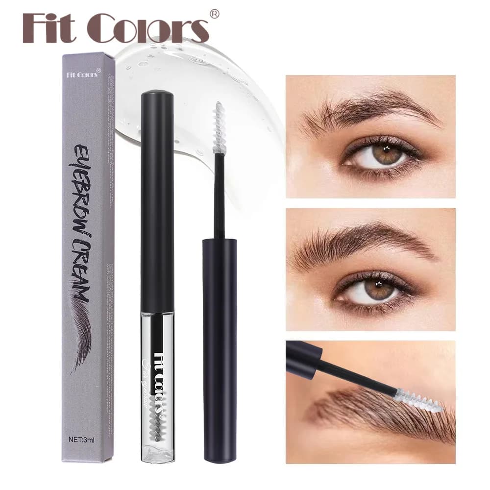 Gel Mascara Sopracciglia Effetto Tinta Fissante Impermeabile Lunga Durata Naturale Volumizzante 3D per Sopracciglia Folte e Voluminose - Hot Sale Cross