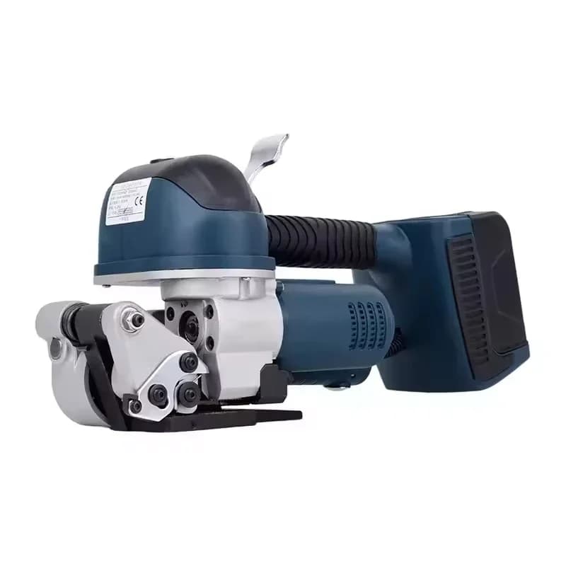 Macchina Automatica Portatile a Batteria per Reggiatura di Tubi in Acciaio Industriali Pesanti, per Cinghie PP/PET da 19/25mm