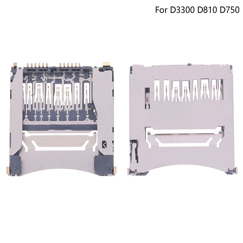 【C】 1 Pezzo Componente Lettore Slot Scheda di Memoria SD per D3300 D810 D750