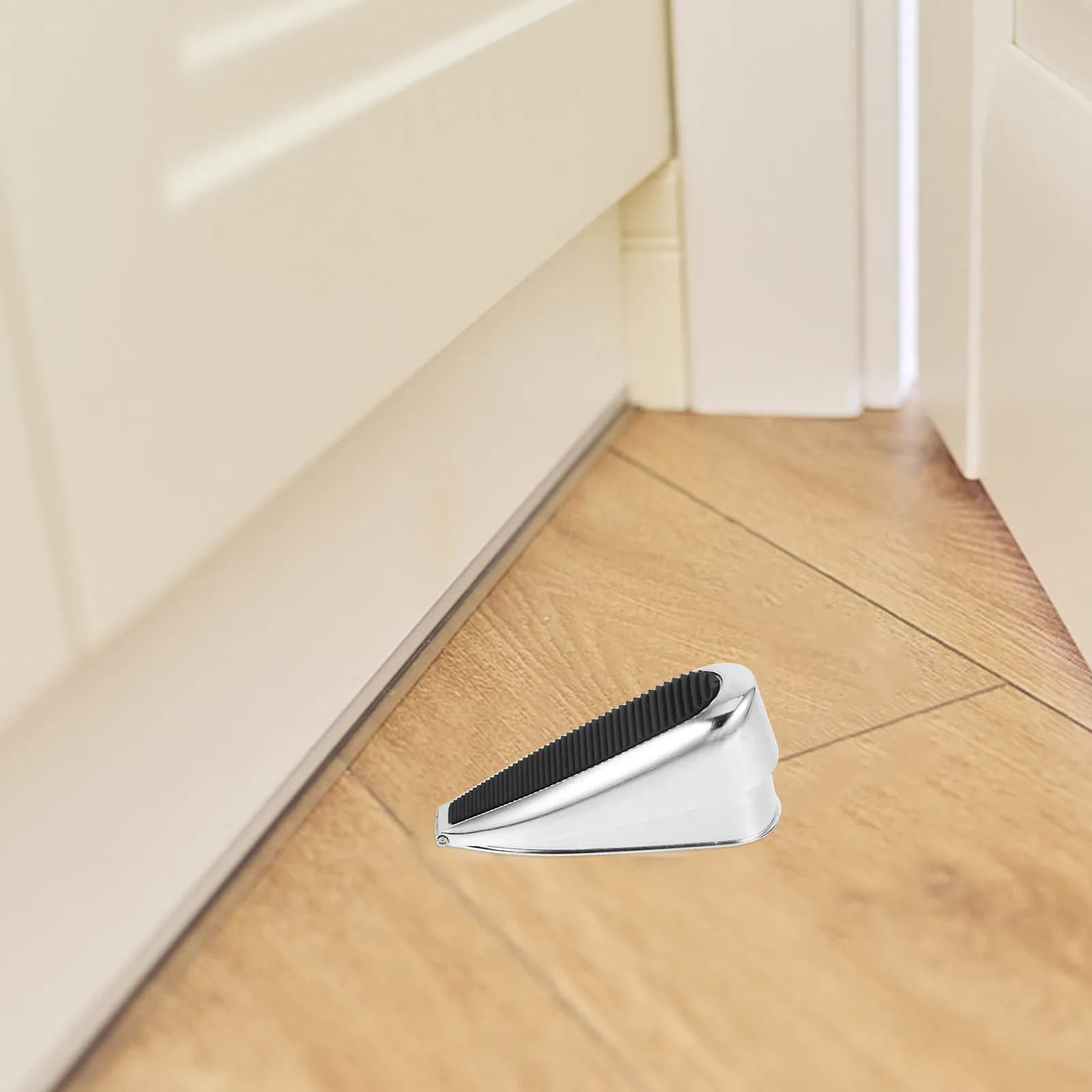 1 pz. Fermaporta in gomma a cuneo per il fondo dei tappi in gomma, fermaporta resistente per uso domestico, ufficio, hotel