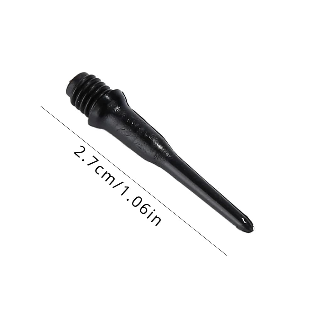 100 Pezzi Punte di Ricambio Professionali di Alta Precisione per Freccette Elettroniche, Punte Morbide in Plastica, Accessori Durevoli per Freccette