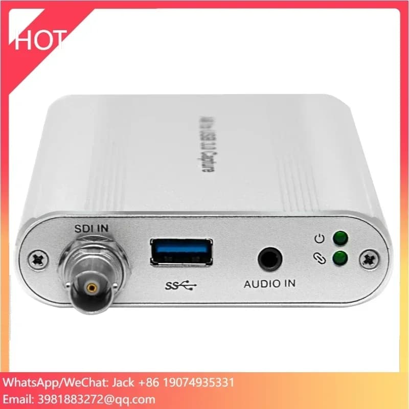 Scheda di acquisizione video USB 3.0 60FPS SDI DVI VGA HD 1080P per streaming live