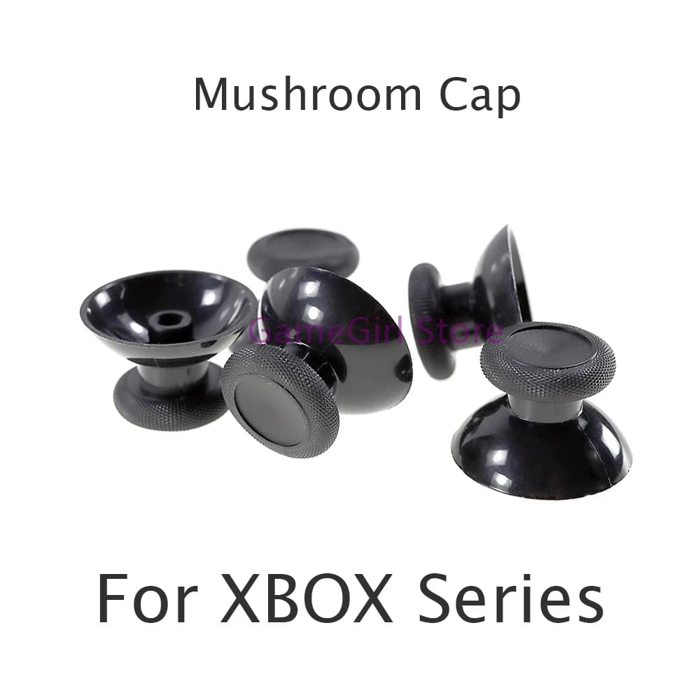 100 Pezzi di Copri-Joystick 3D in Plastica Nera, Cappucci per Levetta Analogica, Accessori per Controller XBOX Series S X
