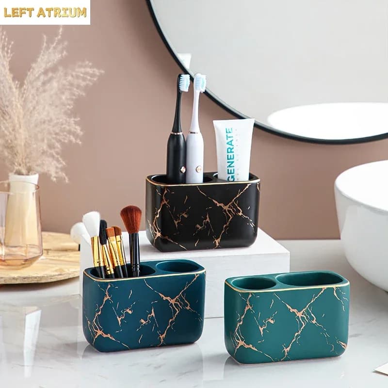 Electric Toothbrush holder, Toothbrush holder, Makeup brush holder, Pettyrene holder, Laptop, Bathroom accessories