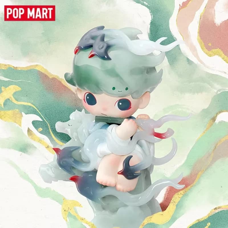 POP MART The Golden Gallop Series Scatola cieca alla moda Scatola misteriosa a sorpresa Guess Bag Toys Cute Anime Figure Decorazione del desktop Regalo