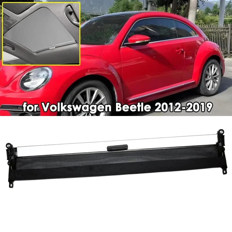 Tendina Parasole per Tetto Apribile Auto, Copertura per Skylight, Tenda a Rullo per VW Beetle 2012-2019 5C5877307A