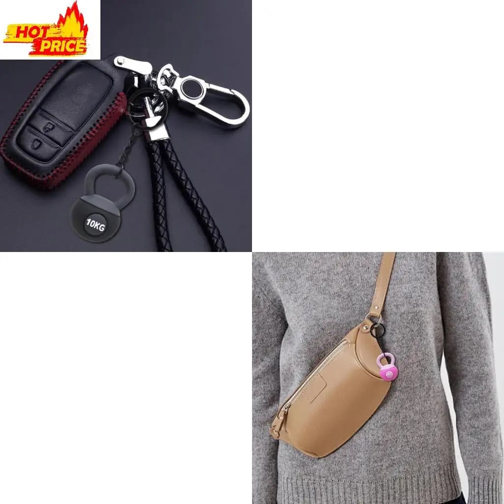 Unique sports keychain accessory with kettlebell designs for active individuals