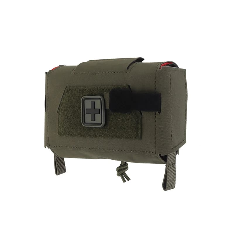 Camo Style MD2 Compact Trauma Kit Tactical IFAK Medical First Aid Pouch Outdoors Hunting Camping Patrol Survival Equipment