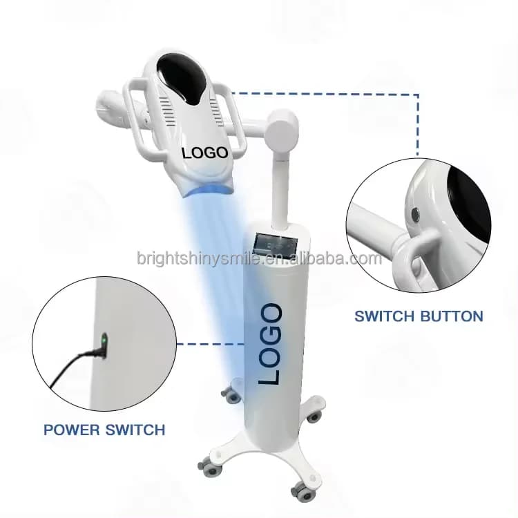 Professional LED dental whitening machine for salons, white light for teeth whitening, wholesale, successful