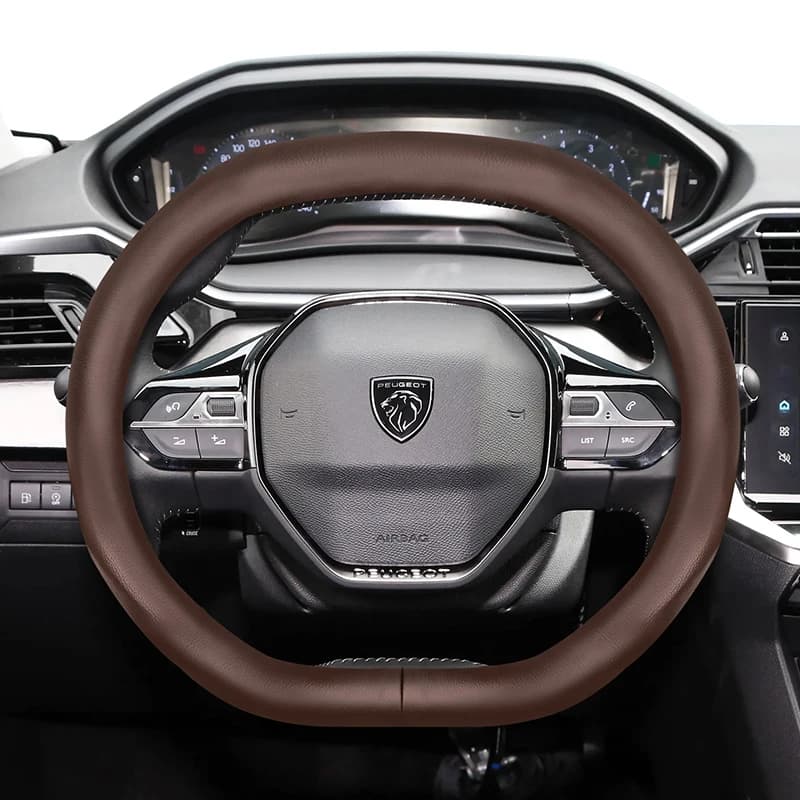 For Peugeot Double Shaped D Ultra-Slim Cover in Micro Leather Fiber Breathable 208 408 508 2008 3008 4008 5008
