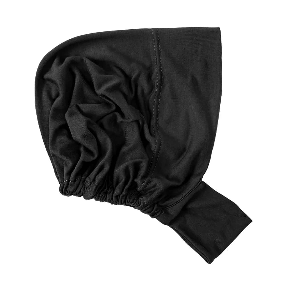 New Elastic Instant Hijab Tube Jersey Cotton Ear Hole Undercap Tudung Plain Solid Instant Turbans for Women