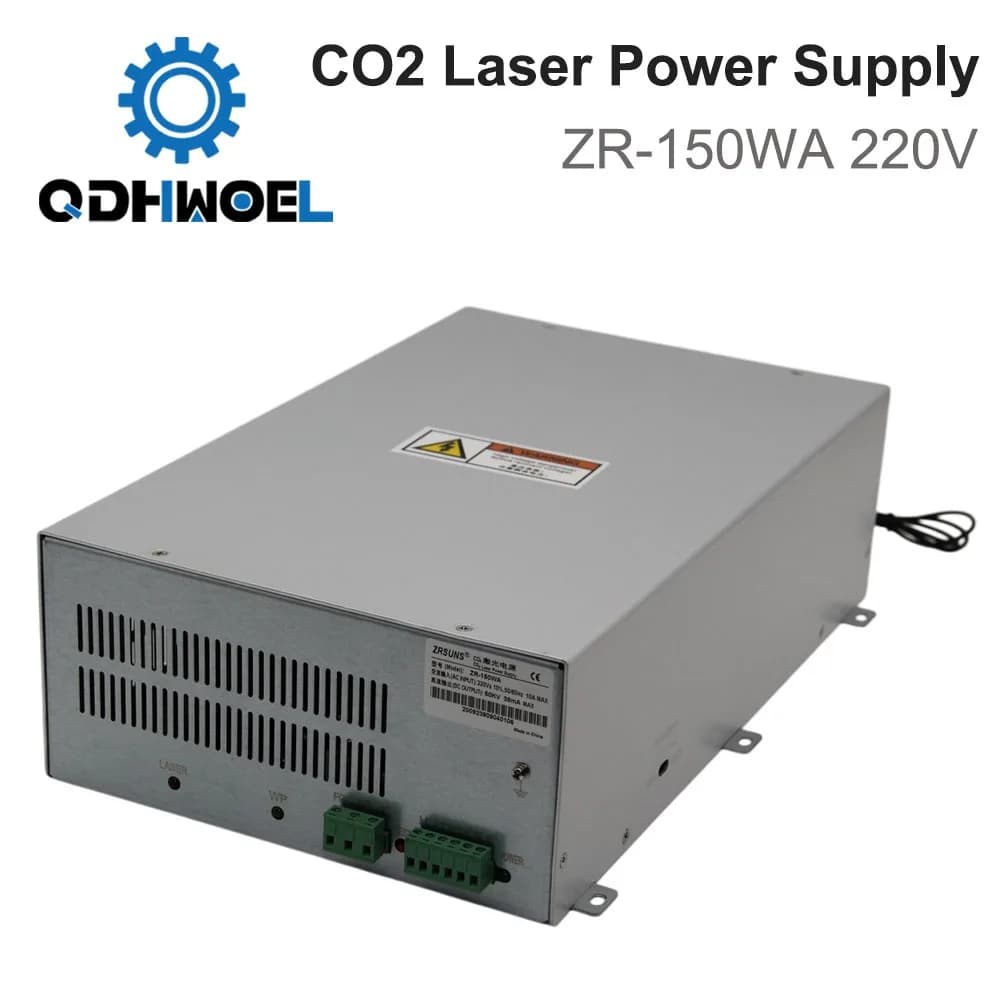 100W-180W Laser Tube High Voltage Supply ZR-150WA for CO2 Cutter Engraver