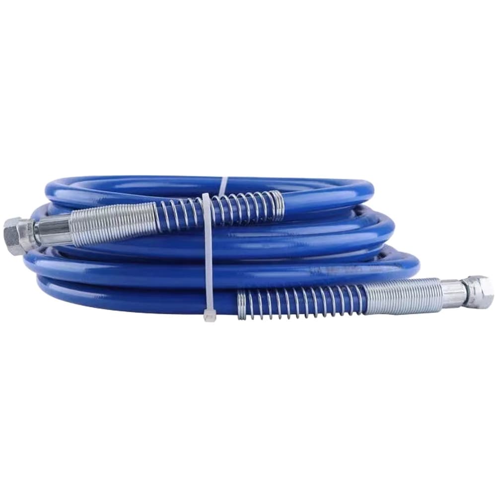 Blue 10m Fiber Steel High Pressure Hose For Airless Paint Sprayer Construction Cleaning Car Wash Garden Irrigation Tool