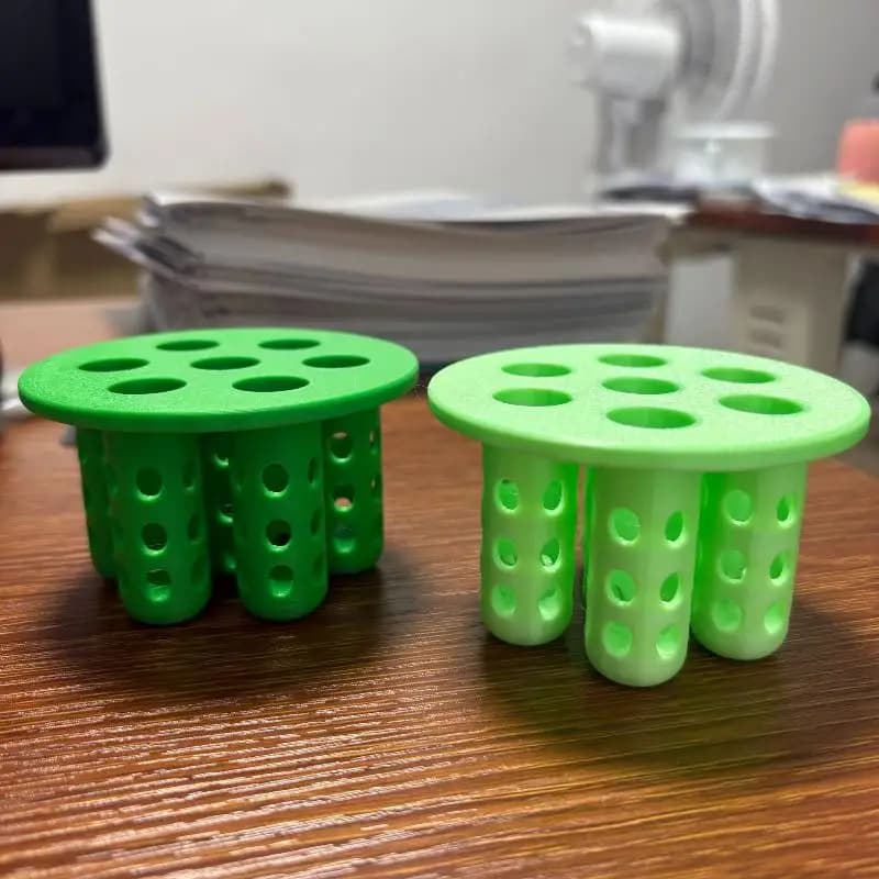 1 Pezzo Vaso da Giardino in Plastica a Sette Celle, Strumento per la Coltivazione di Piante, Fiori e Verdure, Vassoio di Avvio Semi Stampato in 3D per Giardinaggio Domestico