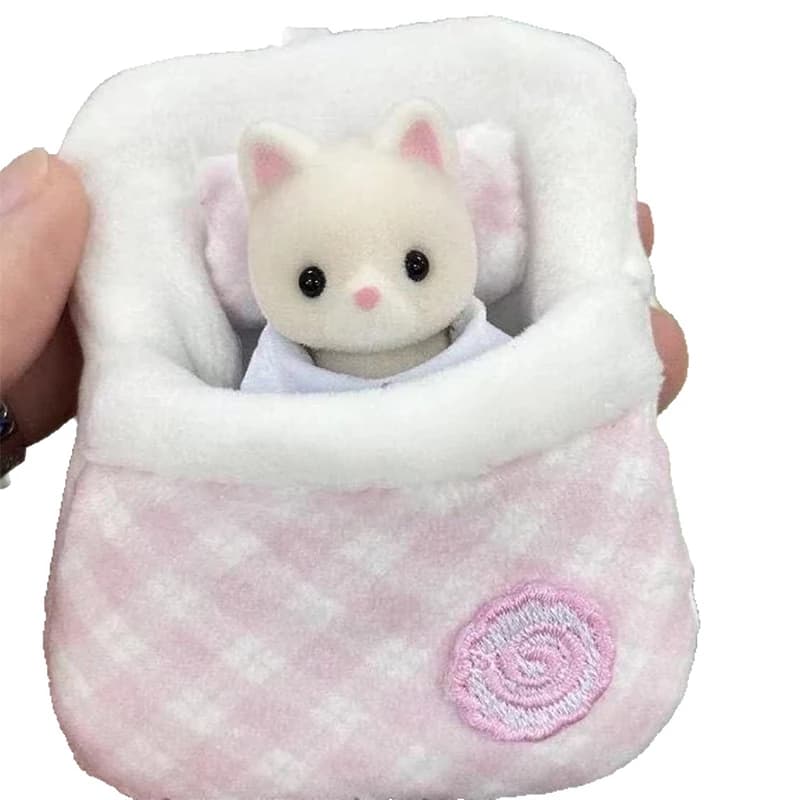 Nuova Collezione 2026: Mini Sacco a Pelo per Bambole, Piccolo Trapuntino, Nuovo Simpatico Trapuntino a Forma di Animale Anime in Peluche, Trapuntino Quadrifoglio