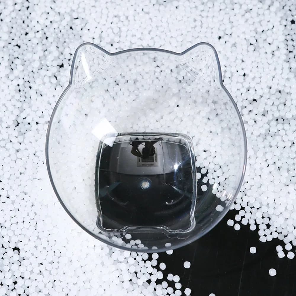 Alimentatore automatico universale Ciotola per cibo per gatti per animali domestici Supporto rialzato all-in-one Fontana per bere Giunzione Piatto per gatti Ciotola Gatti Cani Animali domestici
