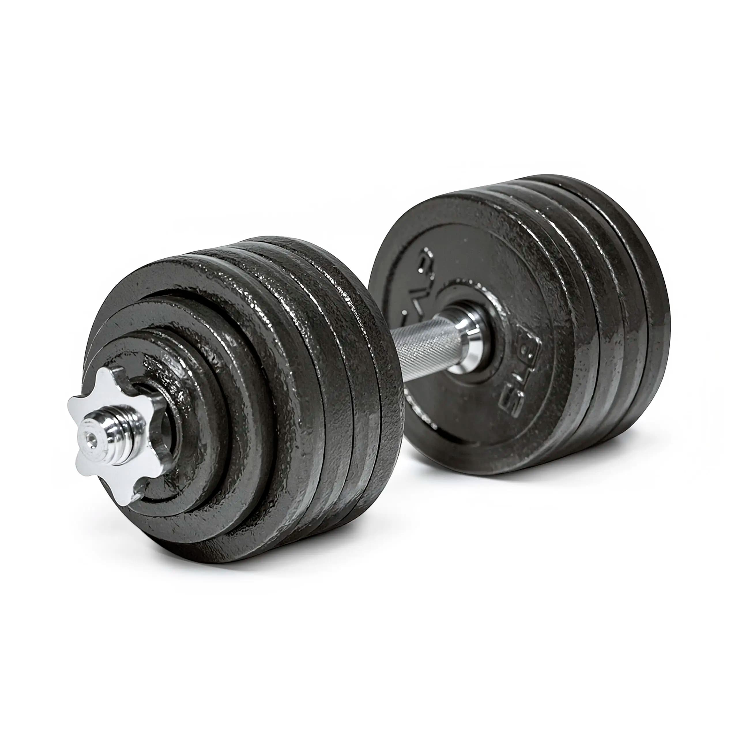 Set di Manubri Regolabili con Opzioni di Peso Multiple - Attrezzatura per Allenamento di Forza per Palestra Domestica per Uomini e Donne